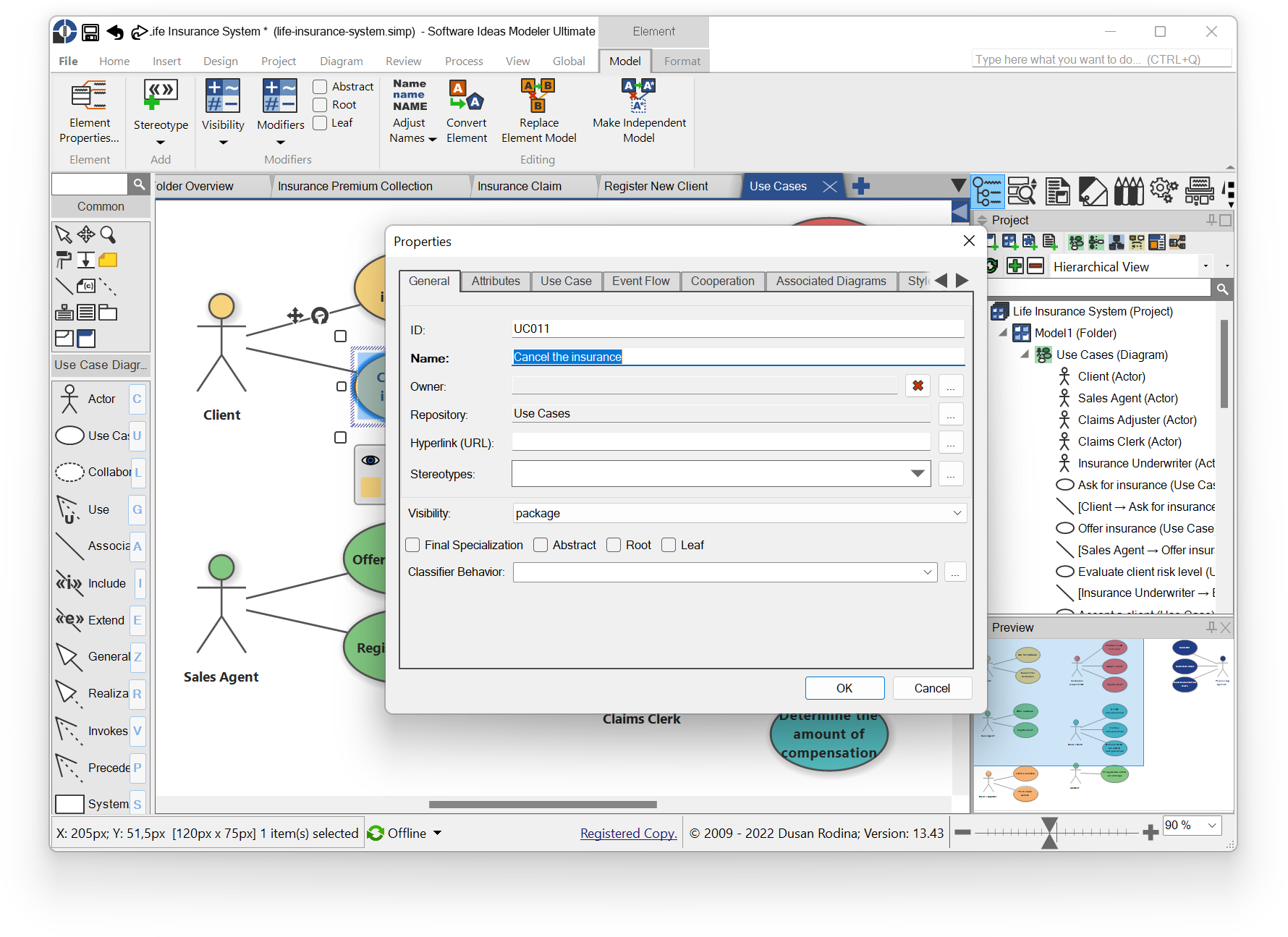 Software Ideas Modeler 13.43 - UML Modeling Tool