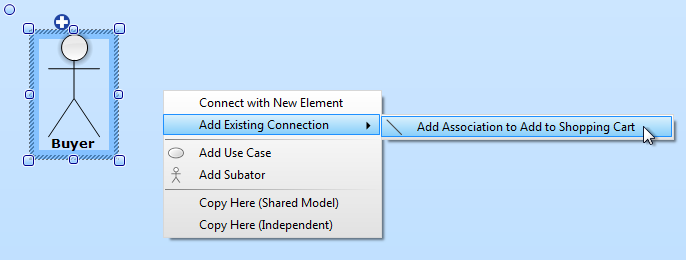 Add existing connection