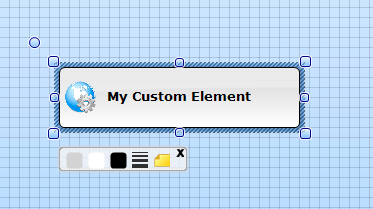 Custom Element Used in Diagram