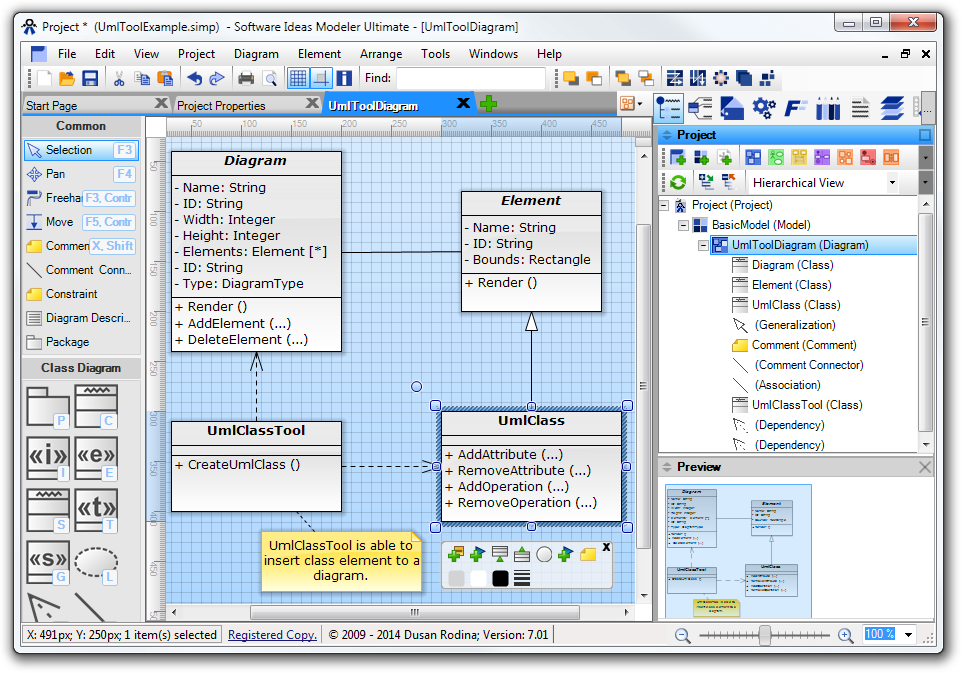 Software Ideas Modeler Portable x64 screenshot