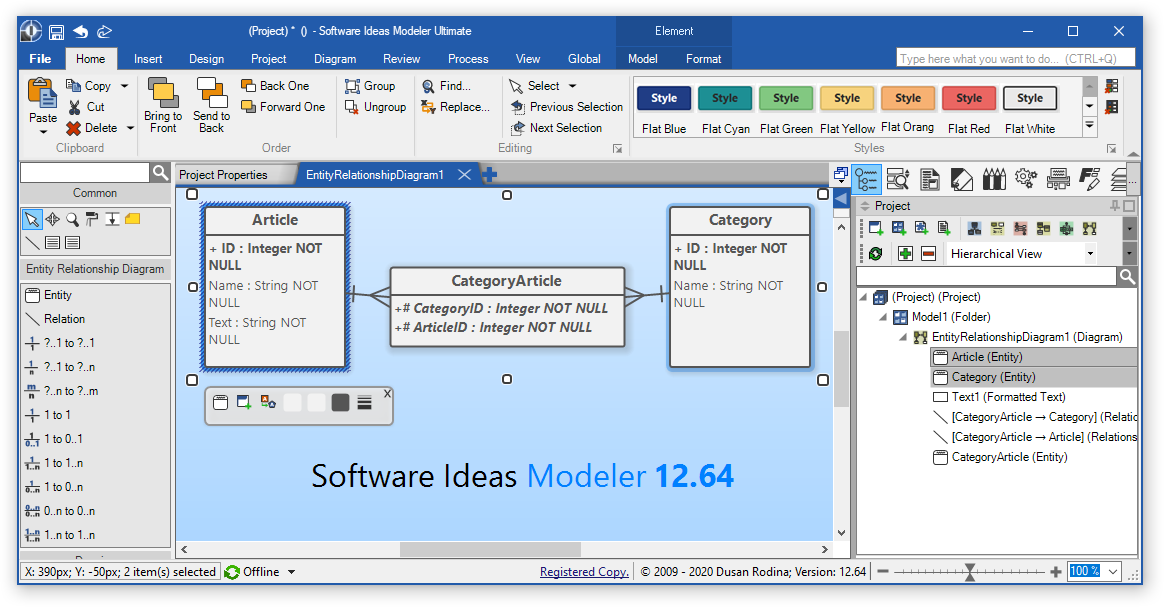 Software Ideas Modeler Diagram Editor