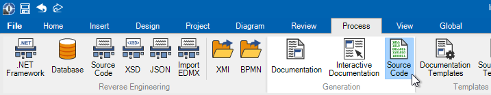 Ribbon/Process/Generation/Source Code - Generate Source Code