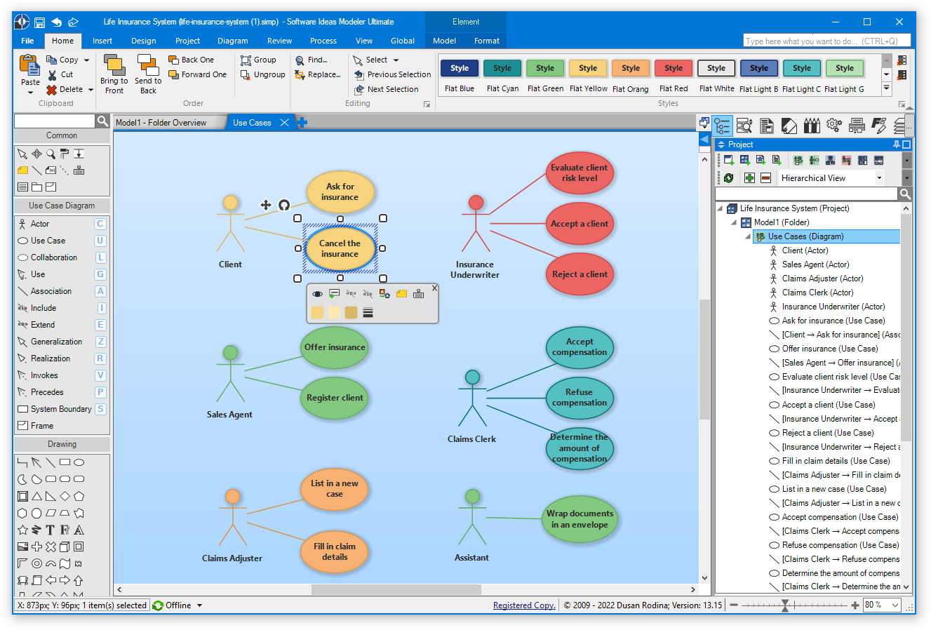 How to use the  Diagram Editor 