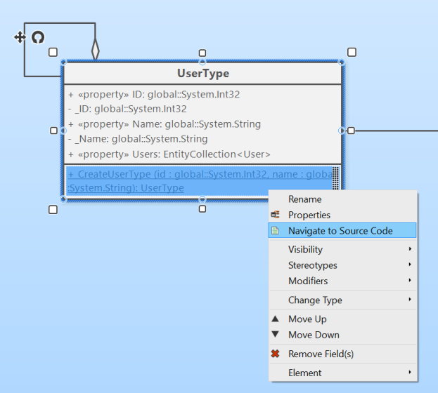 Navigate to source code