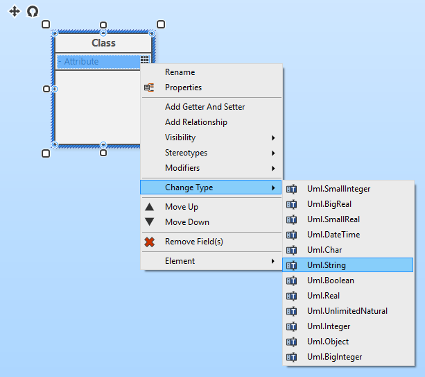 Change Field Type