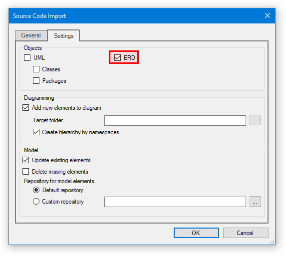 Turn SQL script files to ERD