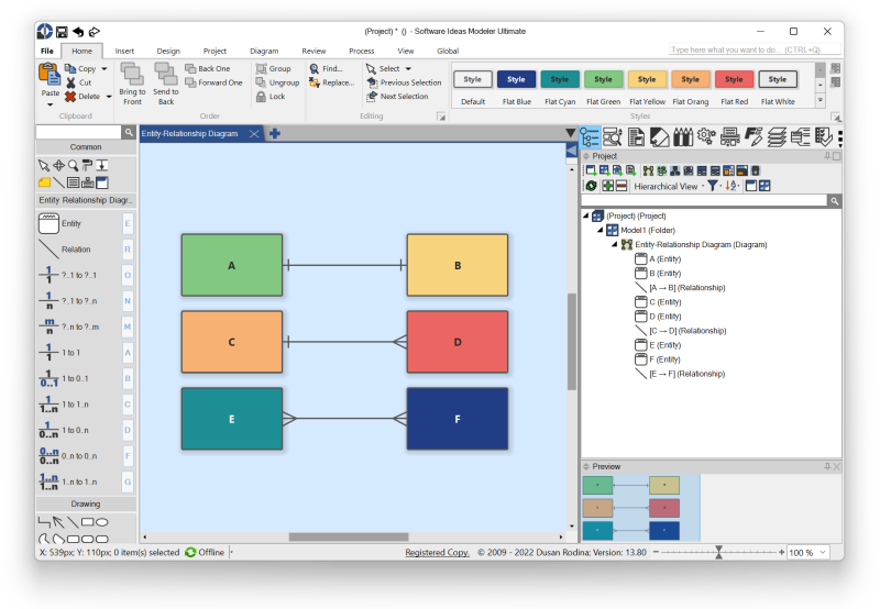 ERD Tool Example