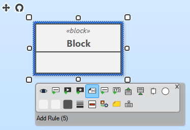 Add constraint to SysML Block