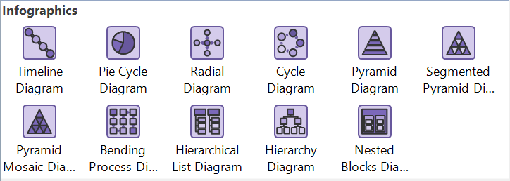 New Infographic Diagrams