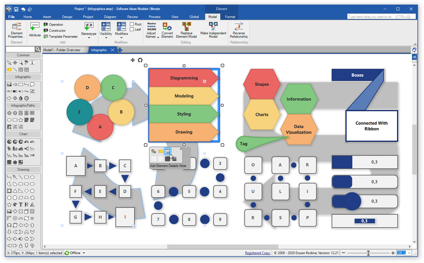 Faster Diagram Tool - Software Ideas Modeler