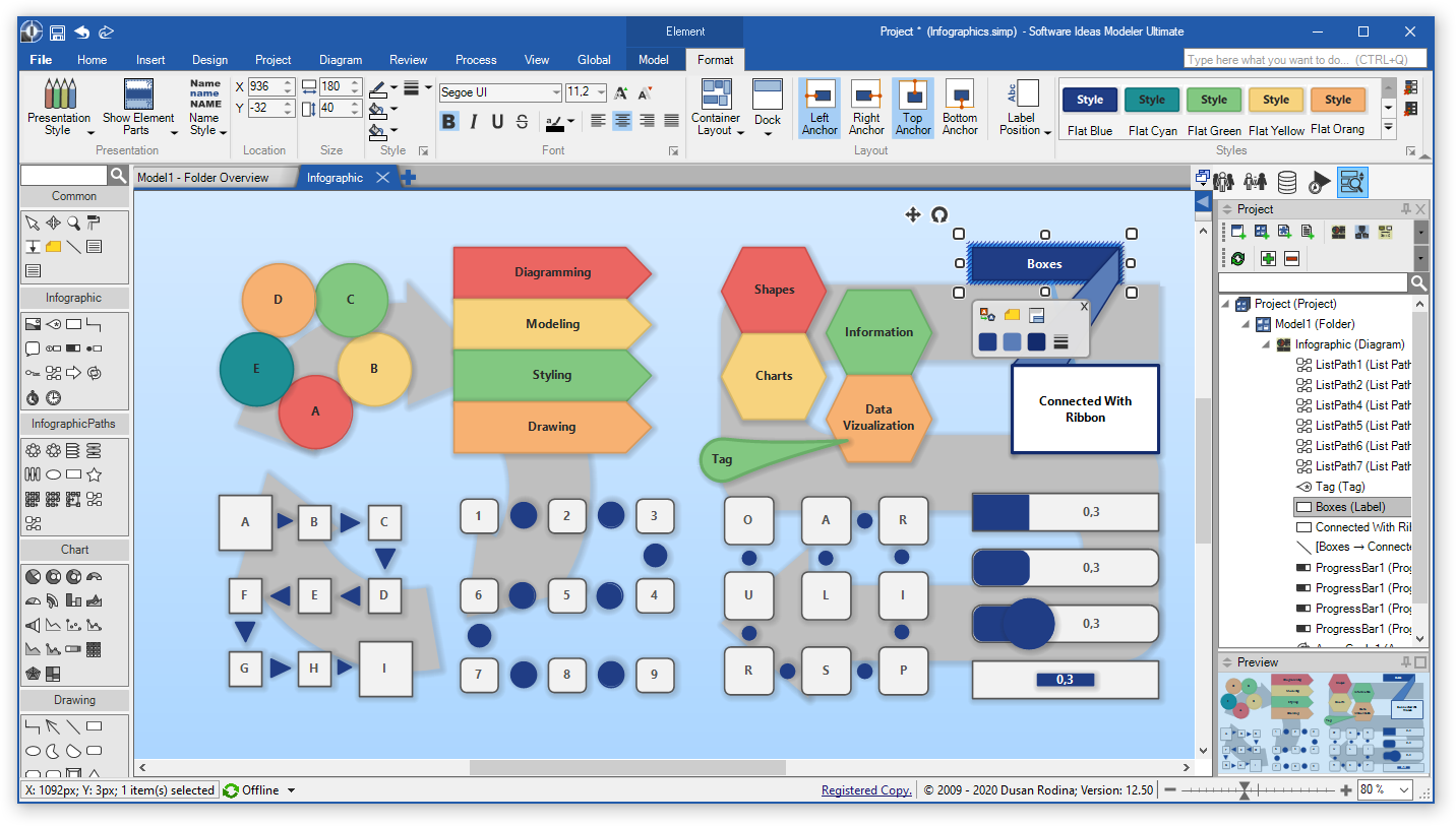 Infographic Editor