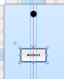 Snap Lines to Middle